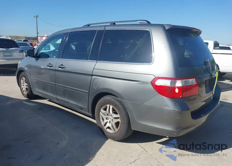2007 Honda Odyssey Ex-L from USA, damaged, VIN 5FNRL38787B080046